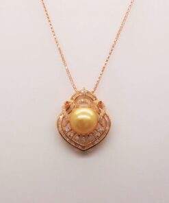 Golden Pearl pendant