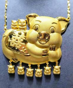 金豬項鍊