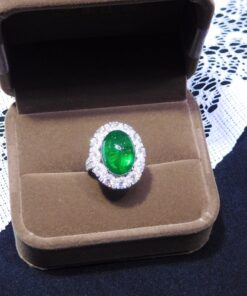 Emerald Diamond Ring