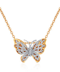 Diamond Pendant (18K Rose Gold)