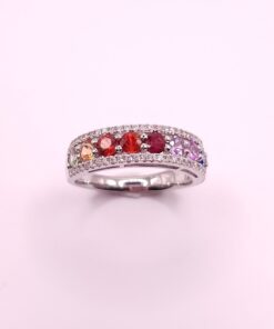 Colored Gemstone Ring