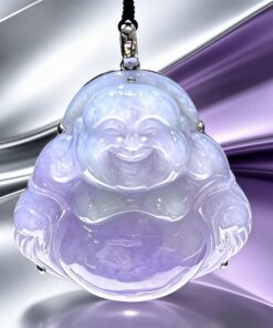 笑看流年 天然翡翠笑口佛公吊墜