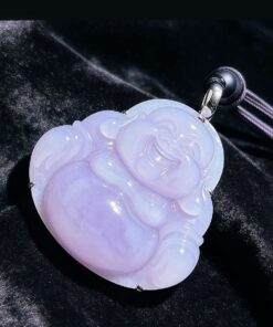 Alternative view of 笑看流年 天然翡翠笑口佛公吊墜