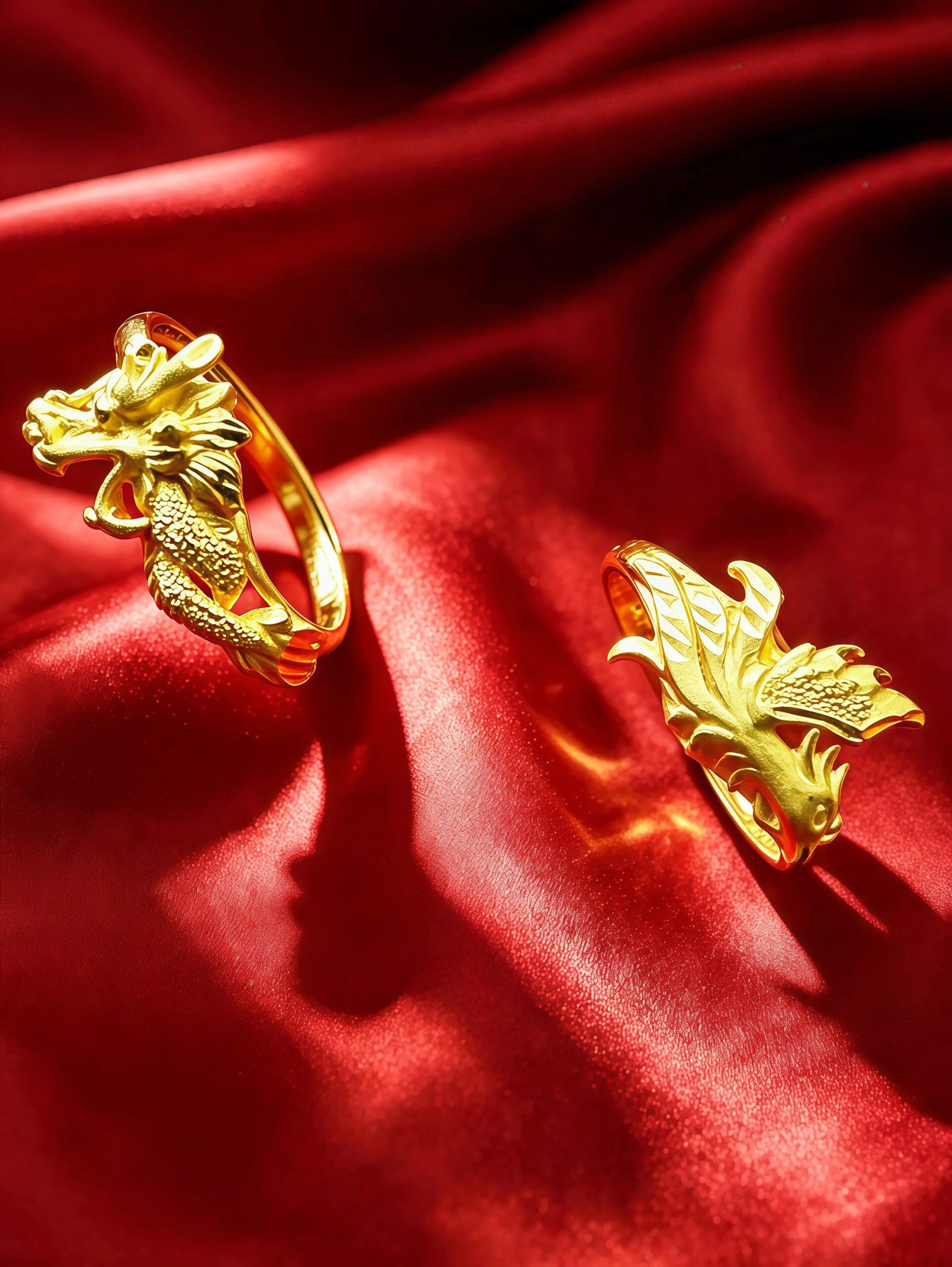 祥龍瑞鳳 龍鳳足金對戒 - Image 2
