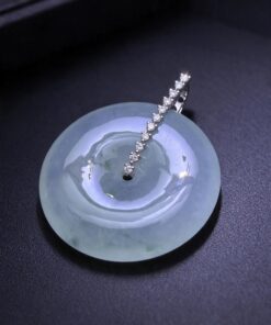 Alternative view of 晴空圓滿      天然冰種晴水綠翡翠